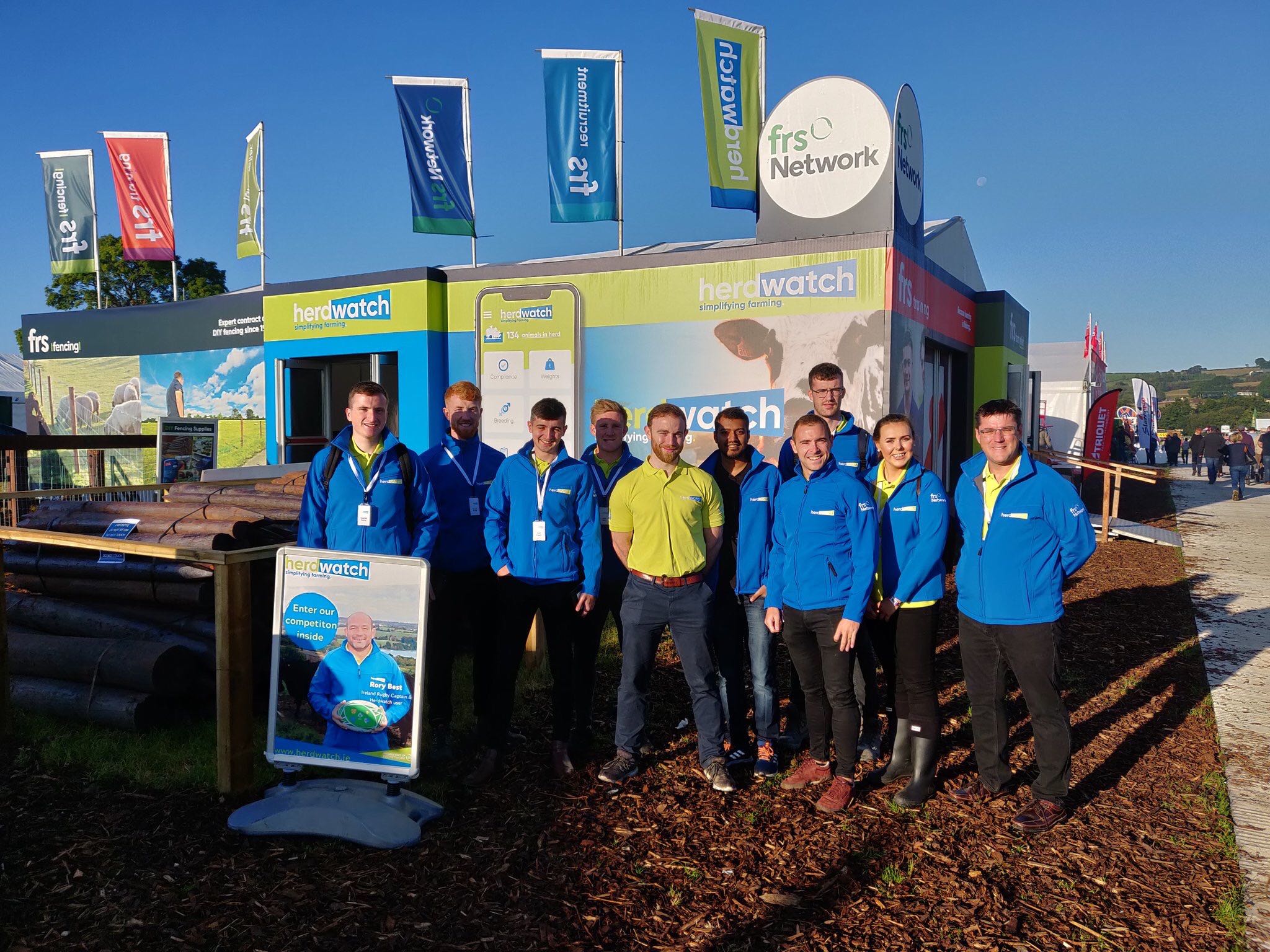The Herdwatch team out in force at the National ploughing Championships 2019