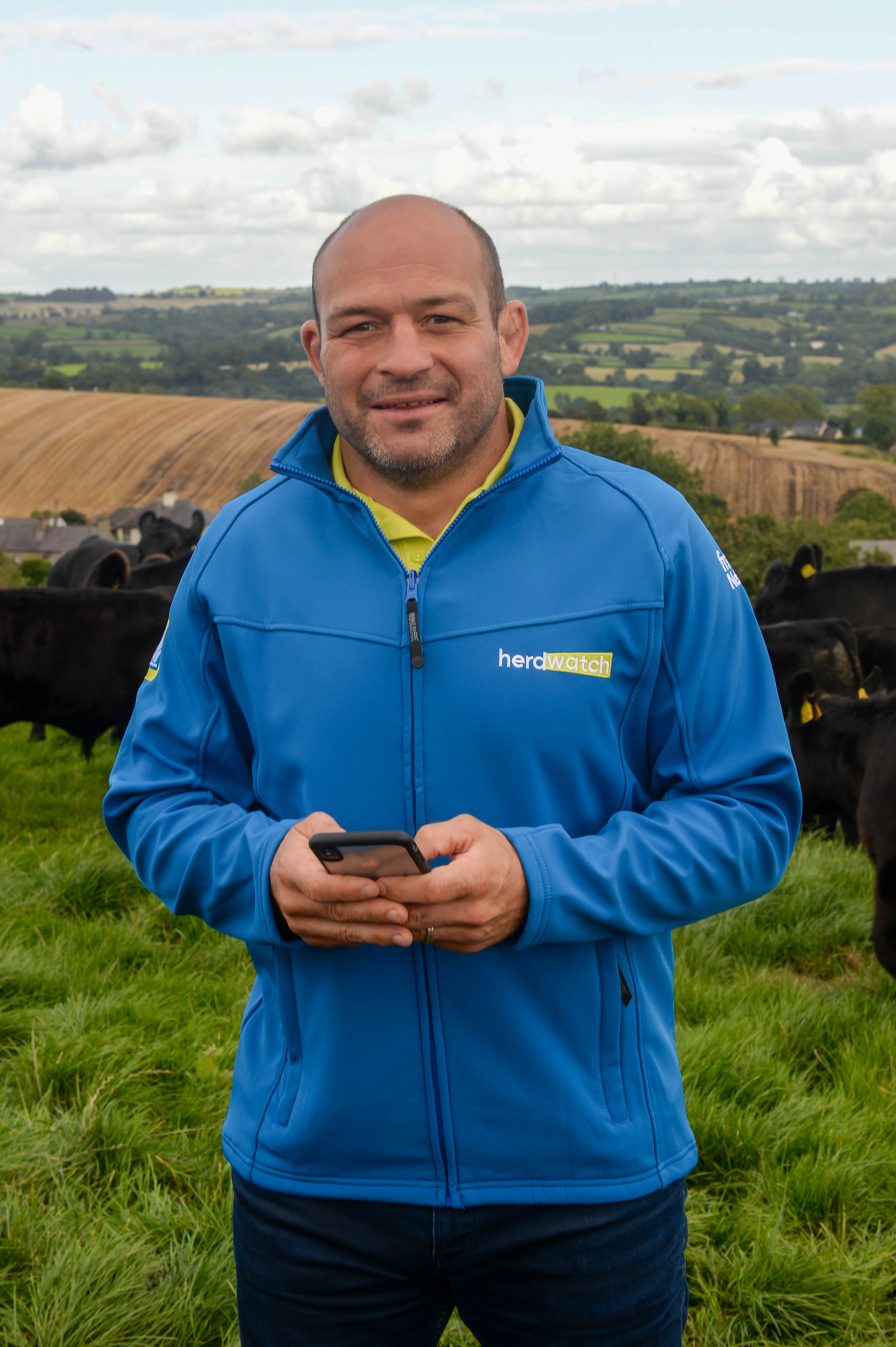 Rory Best and HerdWatch